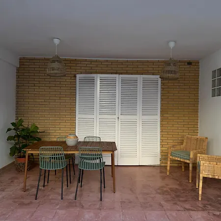 Casa Rustica A Solo 50 Metros Del Mar Y Paseo Maritimo - Ideal Familias * Playa de Gandia
